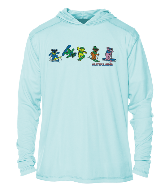 Adrenaline Bears UPF 50+ Performance Hoodie | Grateful Rider
