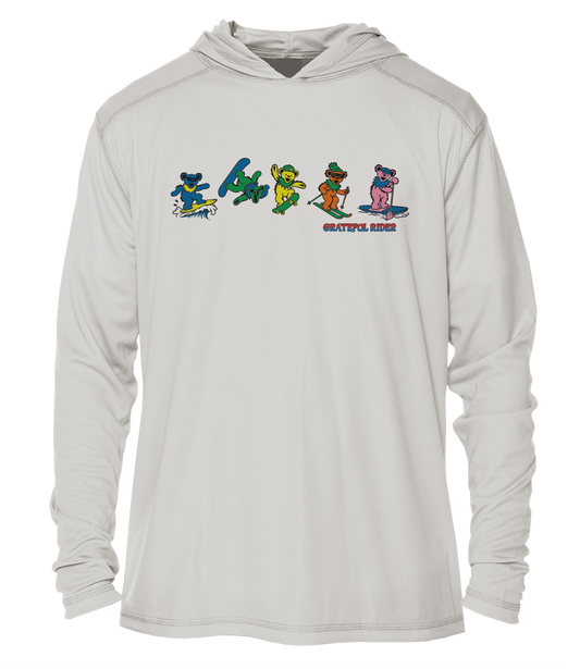 Adrenaline Bears UPF 50+ Performance Hoodie | Grateful Rider