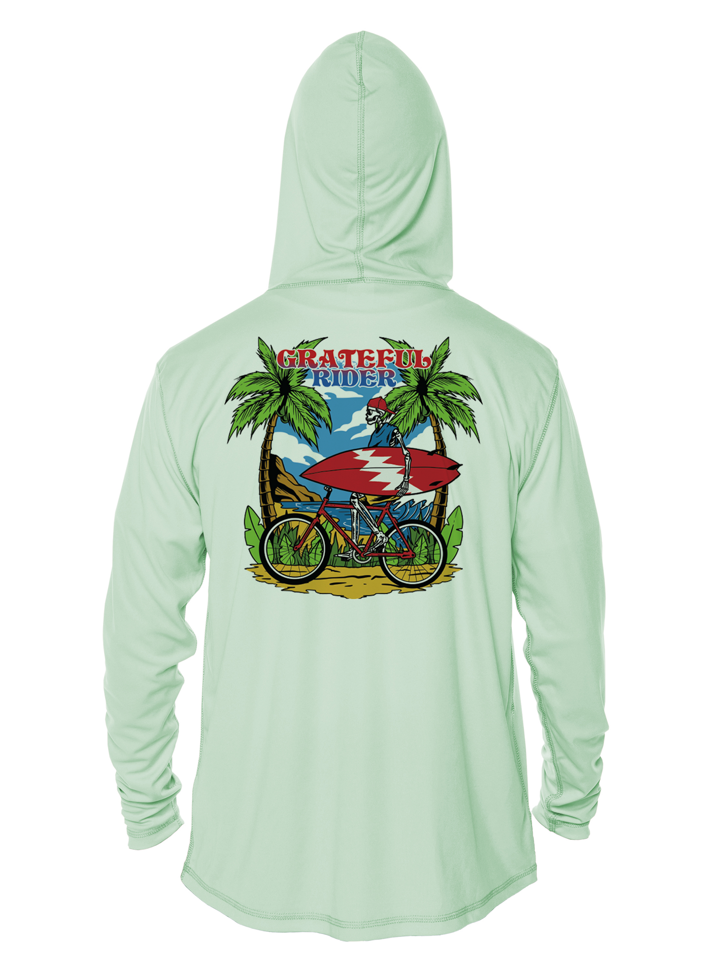 Grateful Rider Beach Cruiser UV Hoodie