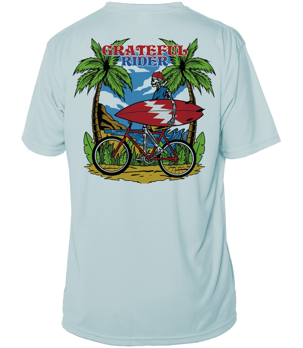 Grateful Rider Beach Cruiser Short Sleeve UV Shirt