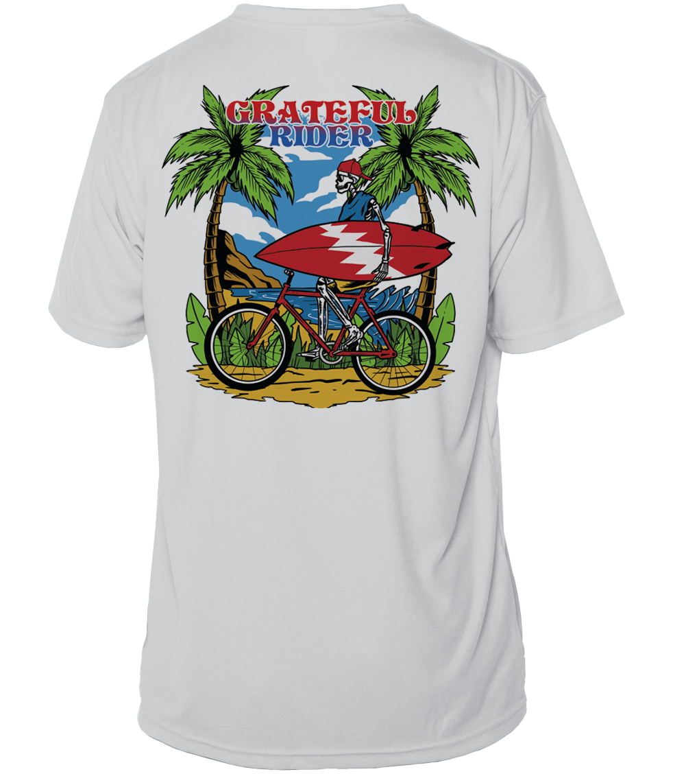 Grateful Rider Beach Cruiser Short Sleeve UV Shirt