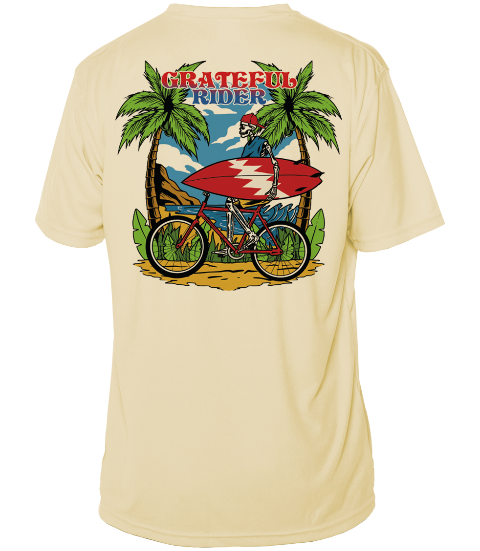 Grateful Rider Beach Cruiser Short Sleeve UV Shirt