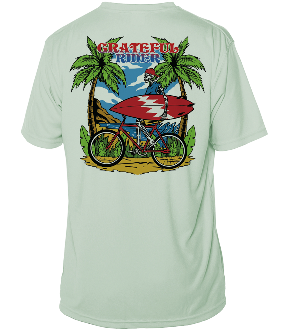 Grateful Rider Beach Cruiser Short Sleeve UV Shirt