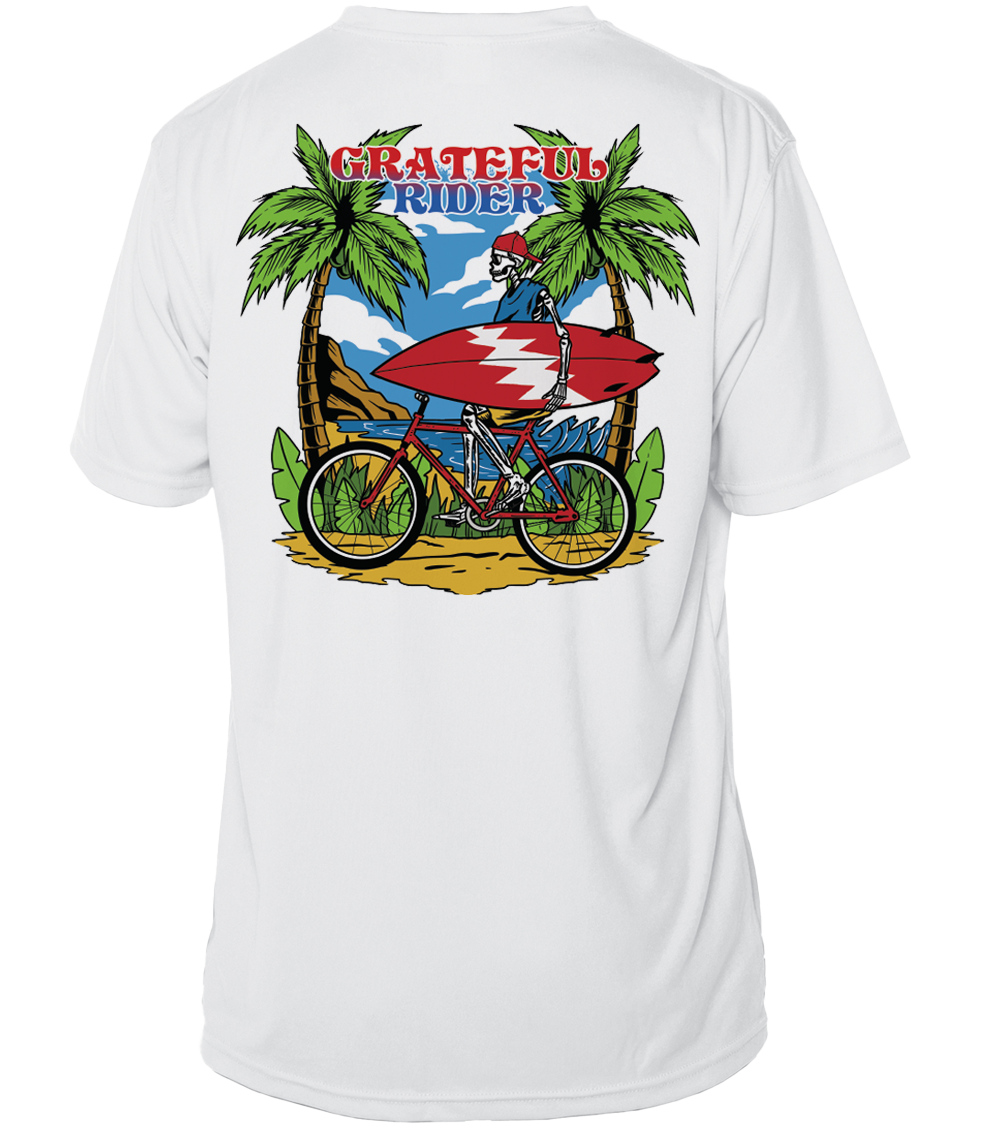 Grateful Rider Beach Cruiser Short Sleeve UV Shirt