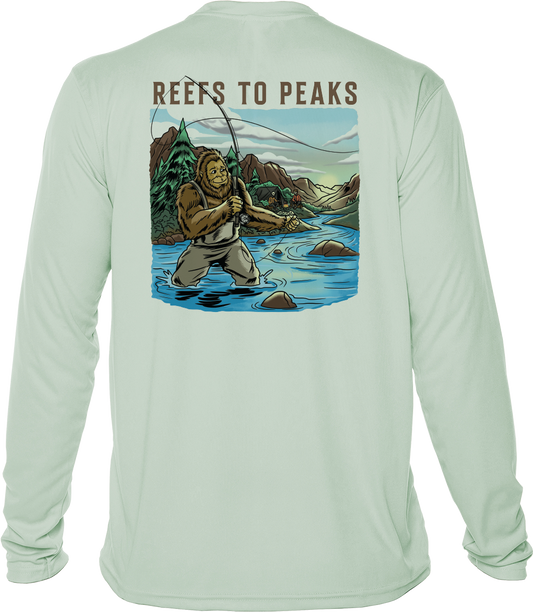 Sasquatch Angler UPF 50+ Long Sleeve Shirt | Reefs to Peaks