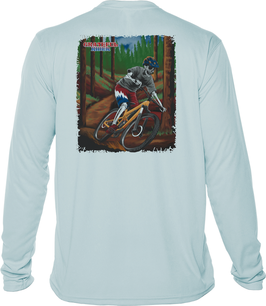 Grateful Rider Mountain Biker UV Shirt