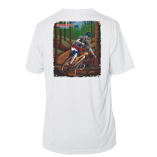 Grateful Rider Mountain Biker Short Sleeve UV Shirt