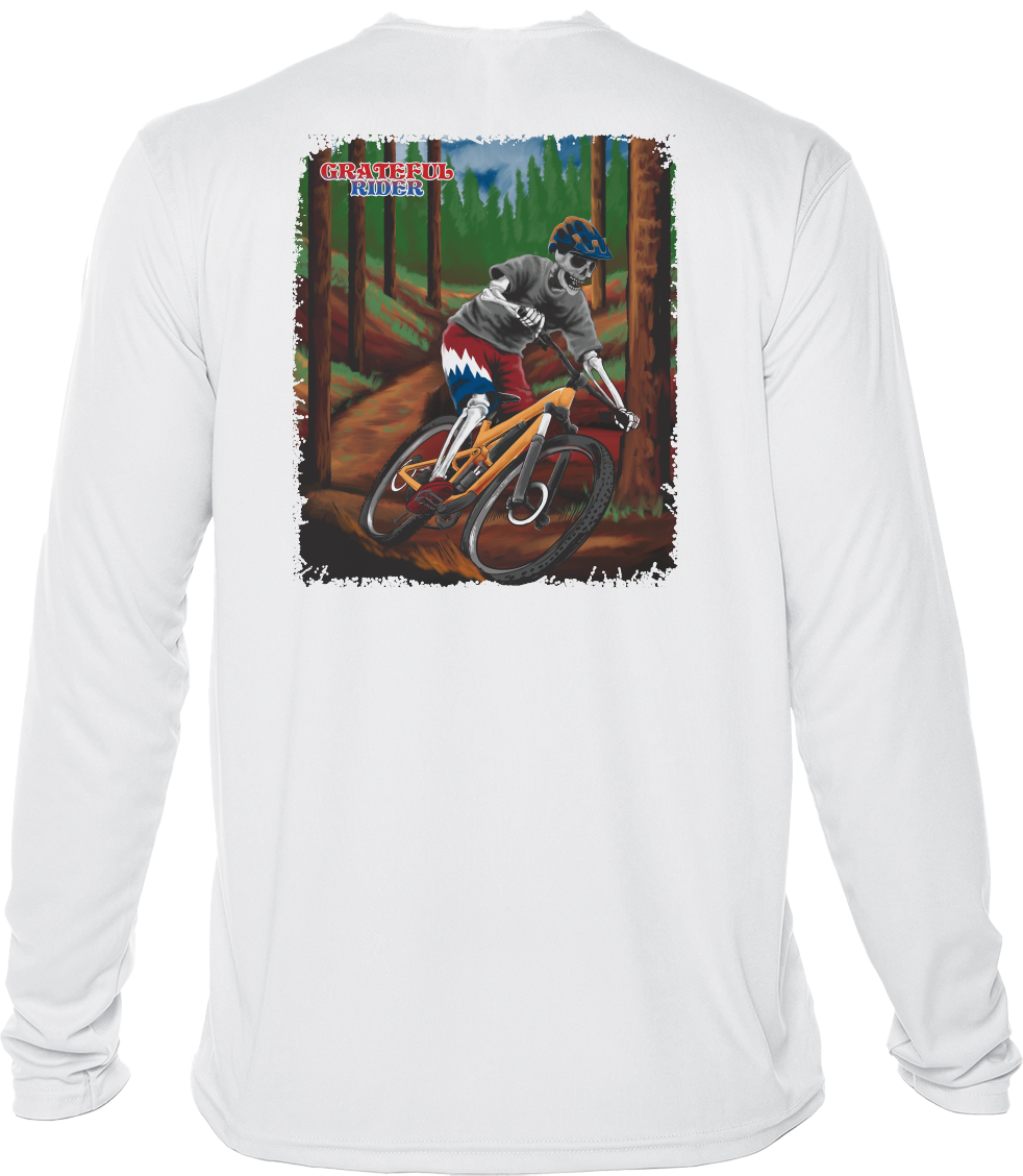 Grateful Rider Mountain Biker UV Shirt