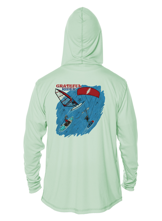 Wind & Wave UPF 50+ Performance Hoodie | Grateful Rider