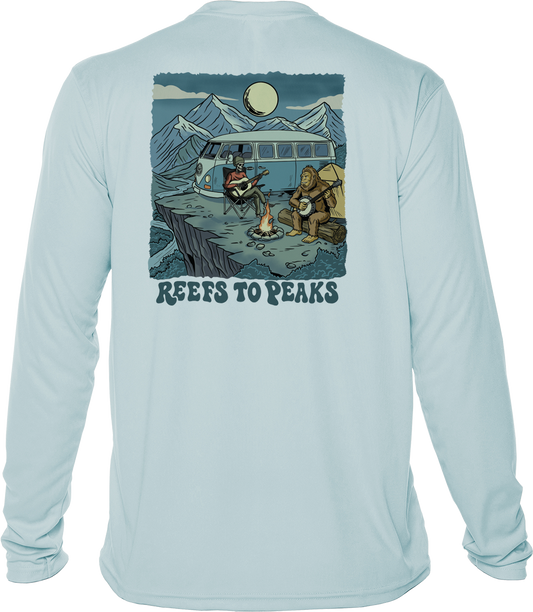 Campfire Jam UPF 50+ Long Sleeve Shirt | Reefs to Peaks