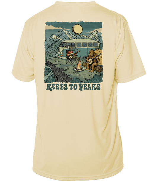 Campfire Jam UPF 50+ Short Sleeve Shirt | Reefs to Peaks