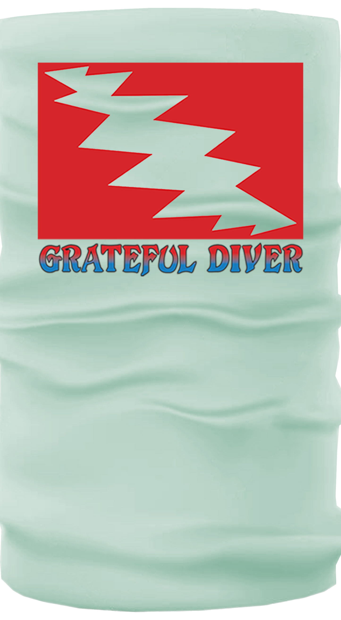 Grateful Diver Classic Dive Flag Neck Gaiter