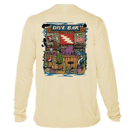 Dive Bar UPF 50+ Long Sleeve Shirt | Grateful Diver