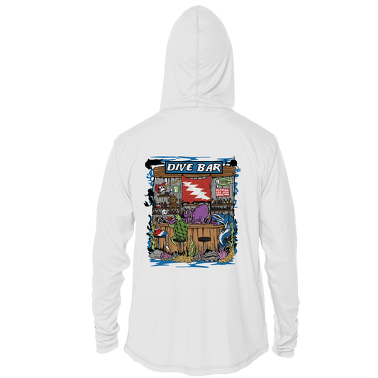 Dive Bar UPF 50+ Performance Hoodie | Grateful Diver