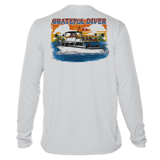 Grateful Diver Dive Boat UV Shirt