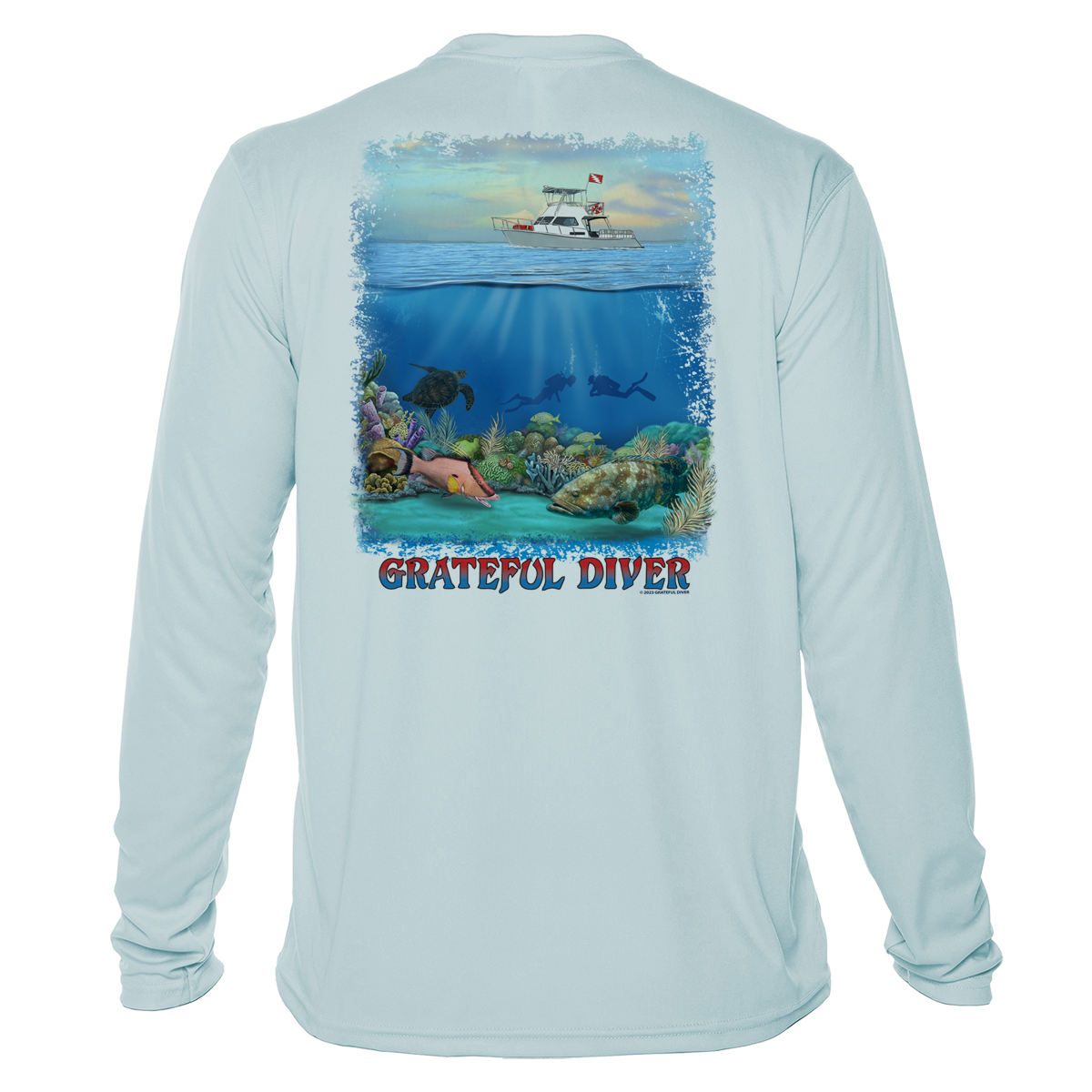 Grateful Diver Reef Lovers UV Shirt