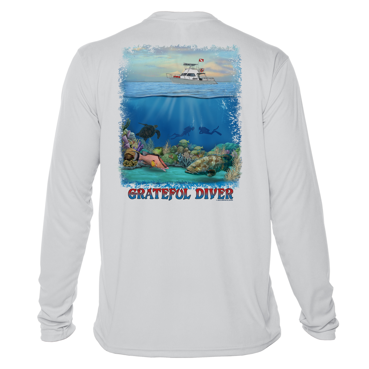 Grateful Diver Reef Lovers UV Shirt