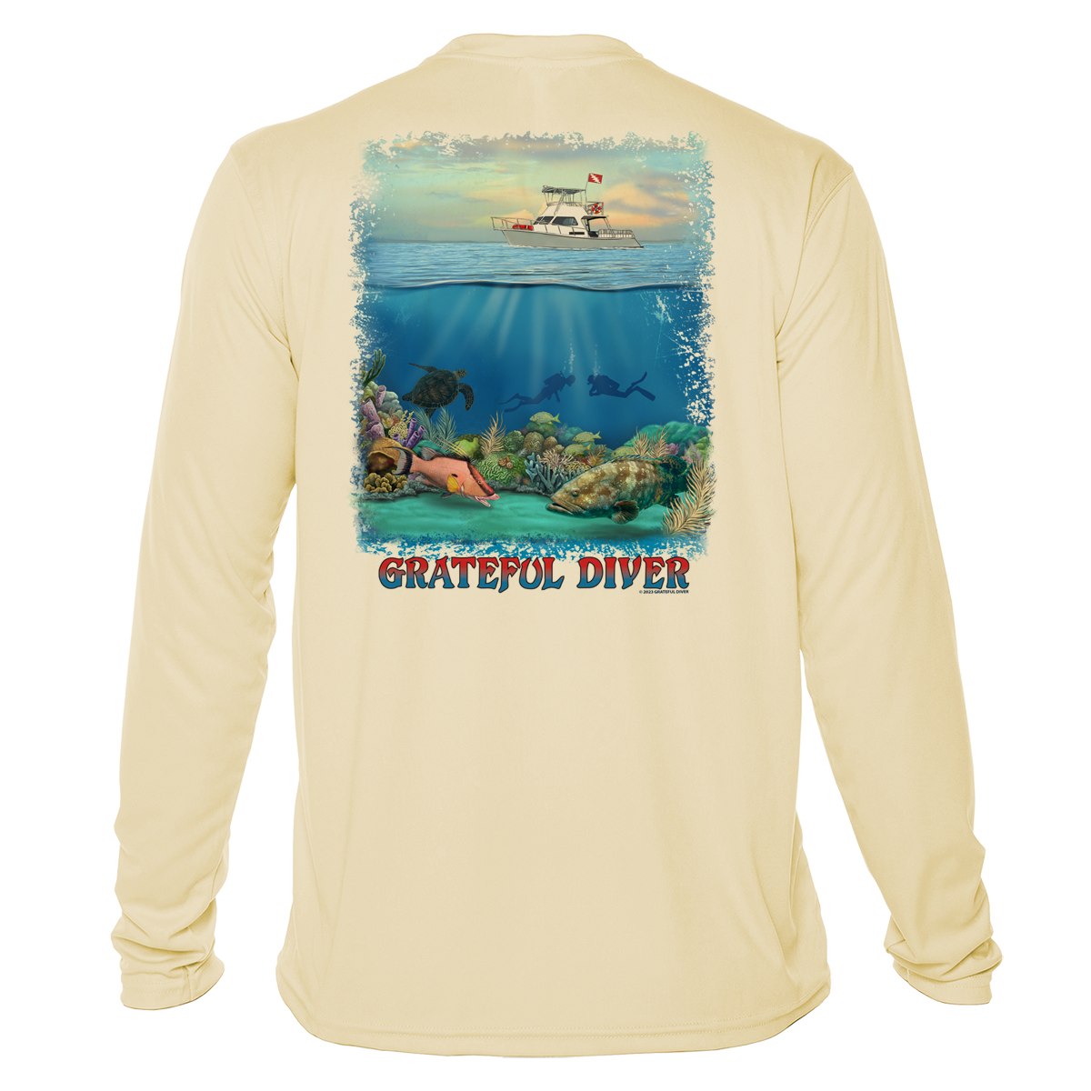 Grateful Diver Reef Lovers UV Shirt
