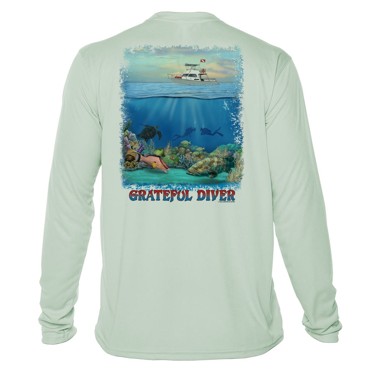 Grateful Diver Reef Lovers UV Shirt