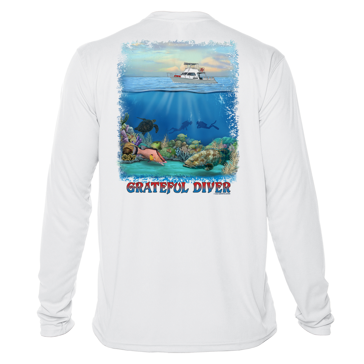 Grateful Diver Reef Lovers UV Shirt