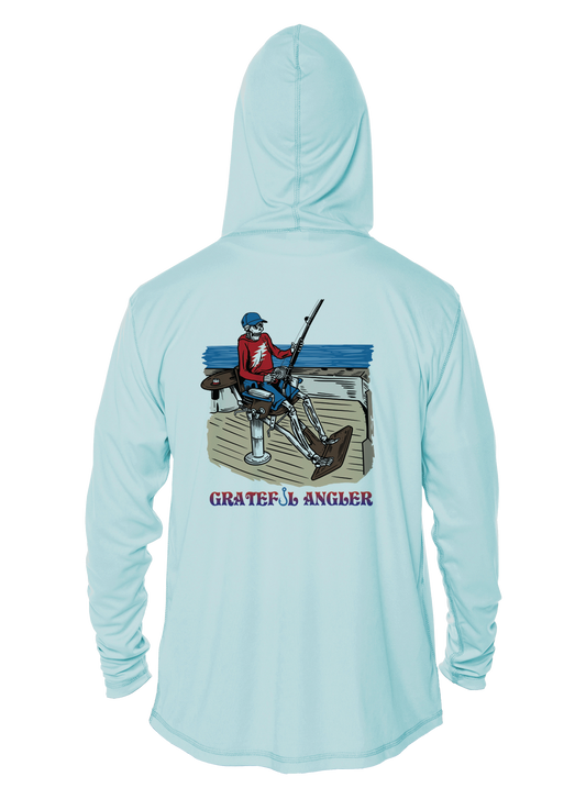 Fighting Chair UPF 50+ Performance Hoodie | Grateful Angler