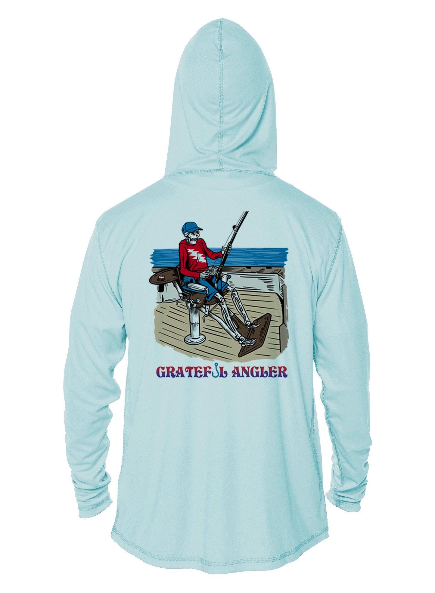 Grateful Angler Fighting Chair UV Hoodie