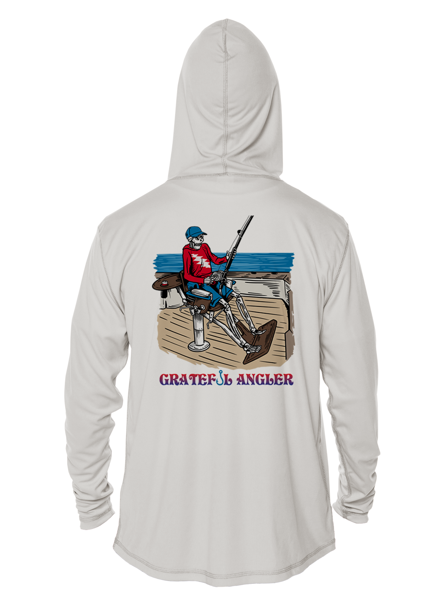 Grateful Angler Fighting Chair UV Hoodie