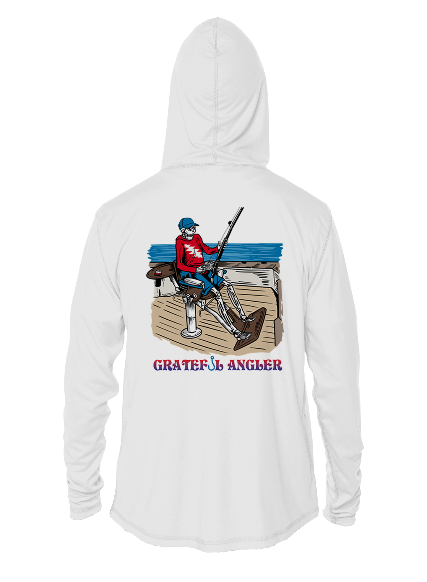 Grateful Angler Fighting Chair UV Hoodie