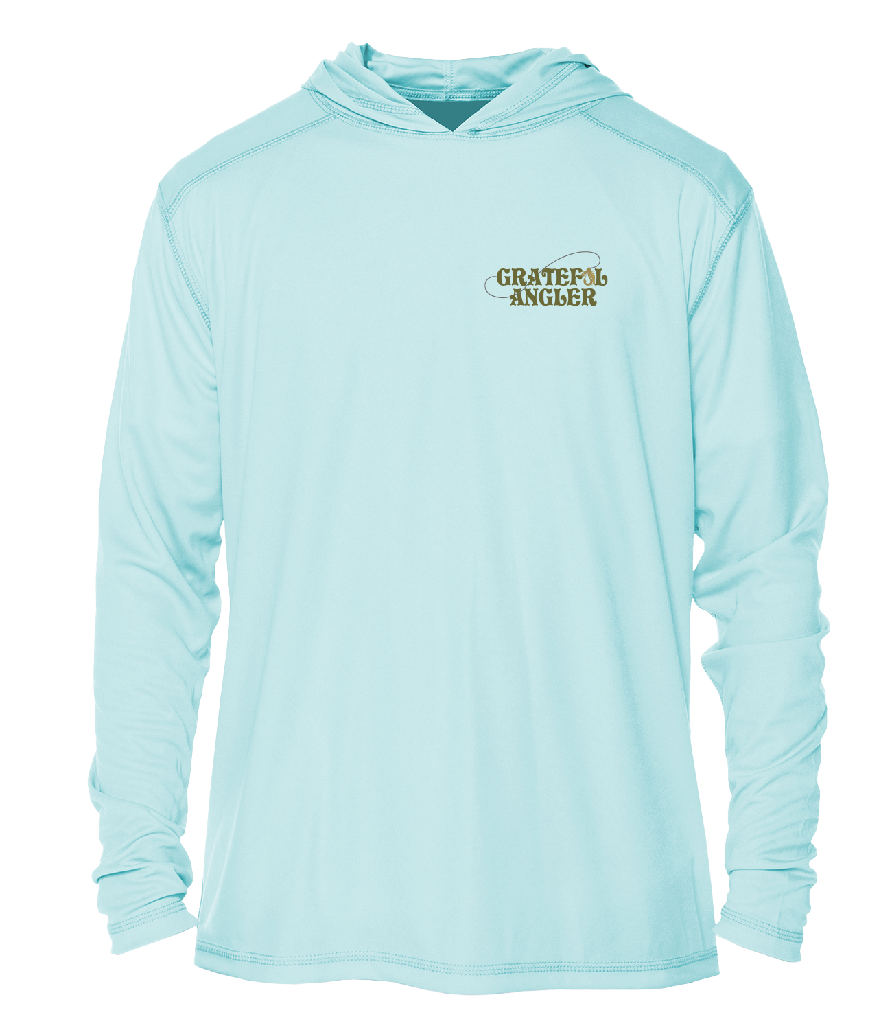 Grateful Angler Fly Fishing Sugar Skull UV Hoodie