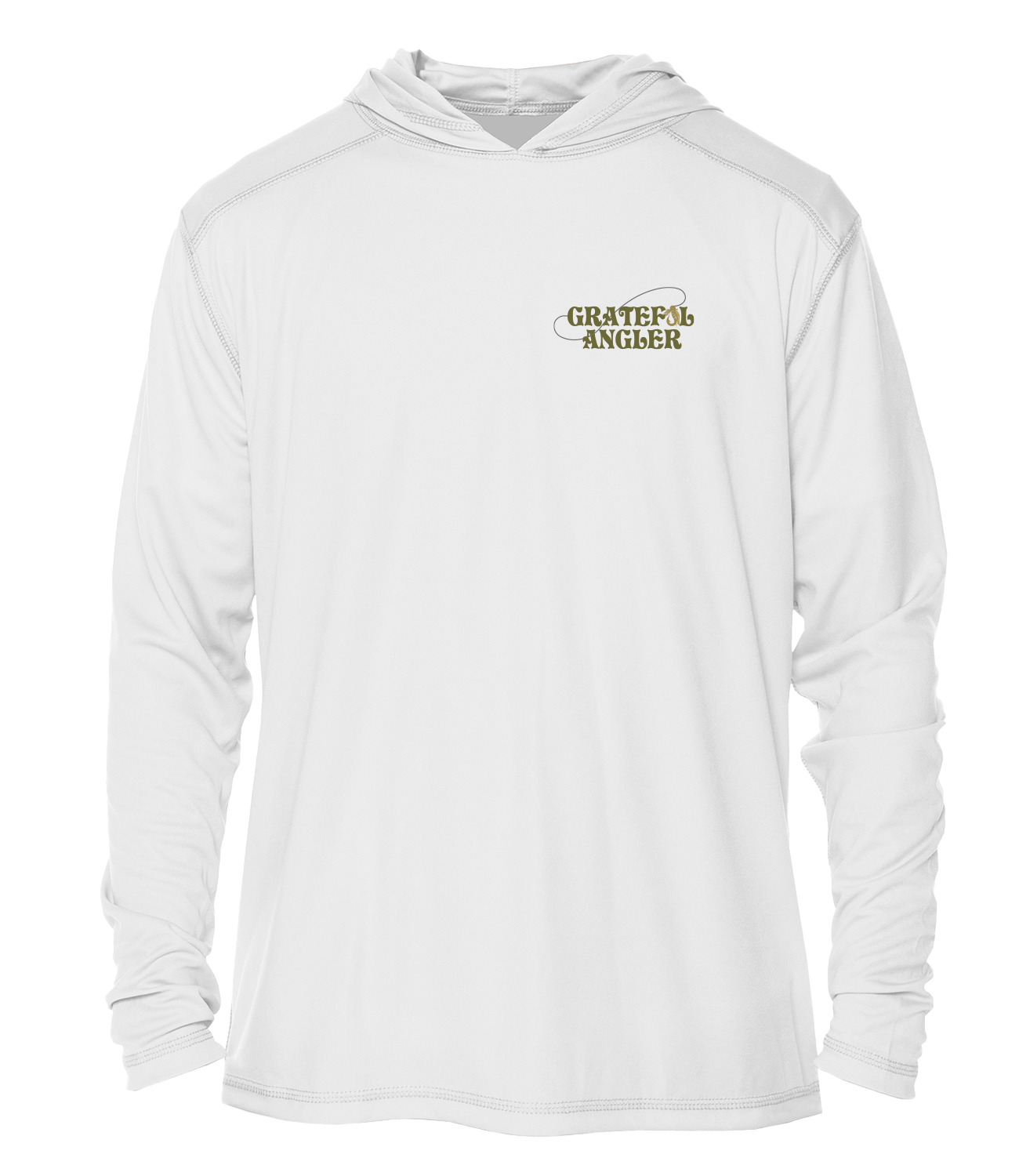 Grateful Angler Fly Fishing Sugar Skull UV Hoodie
