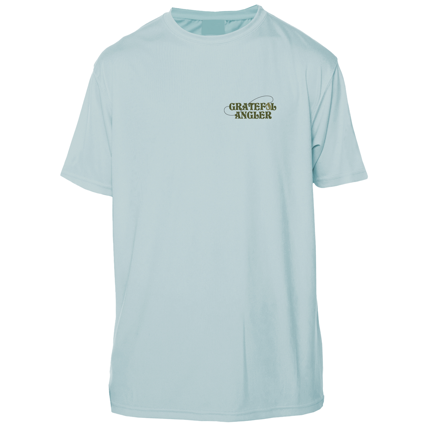 Grateful Angler Fly Fishing Sugar Skull Short Sleeve UV Shirt