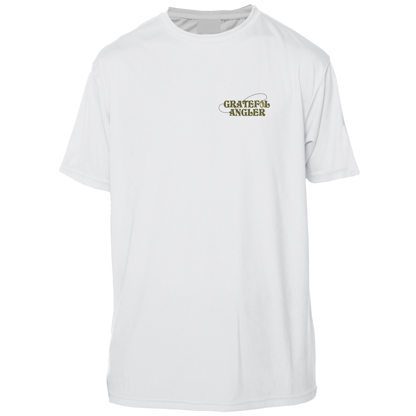Grateful Angler Fly Fishing Sugar Skull Short Sleeve UV Shirt