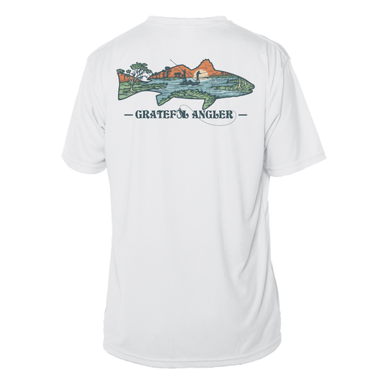 Grateful Angler Lowcountry Redfish Short Sleeve UV Shirt