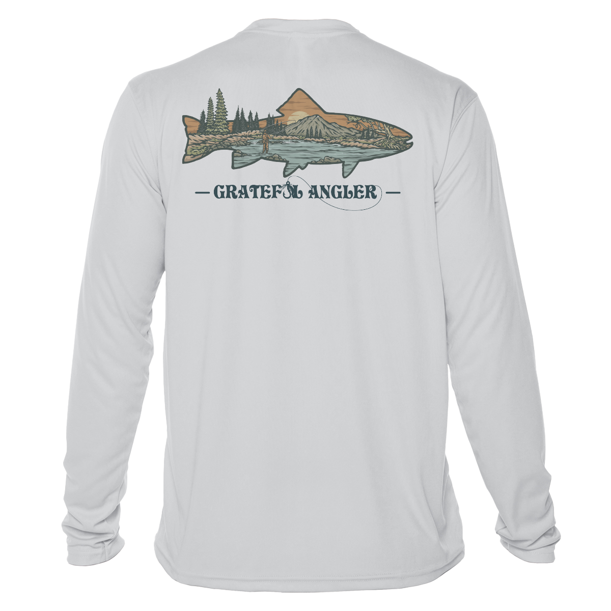Grateful Angler Mountain Trout UV Shirt