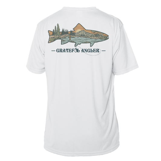 Grateful Angler Mountain Trout Short Sleeve UV Shirt