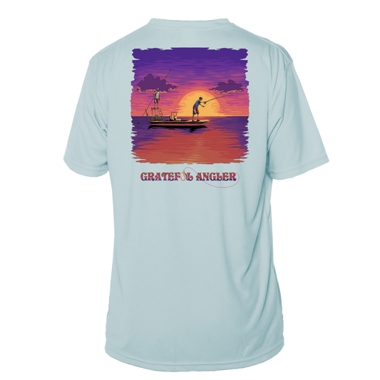 Grateful Angler Skeleton Anglers Short Sleeve UV Shirt