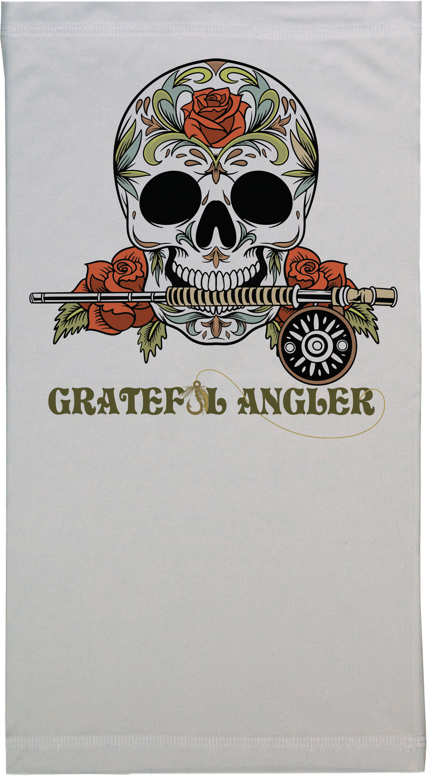 Grateful Angler Sugar Skull Neck Gaiter