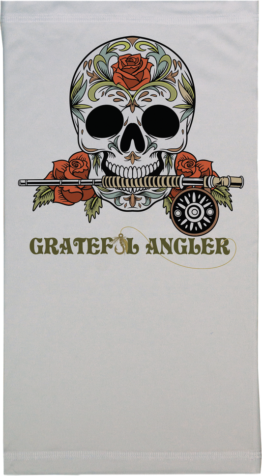 Grateful Angler Sugar Skull Neck Gaiter