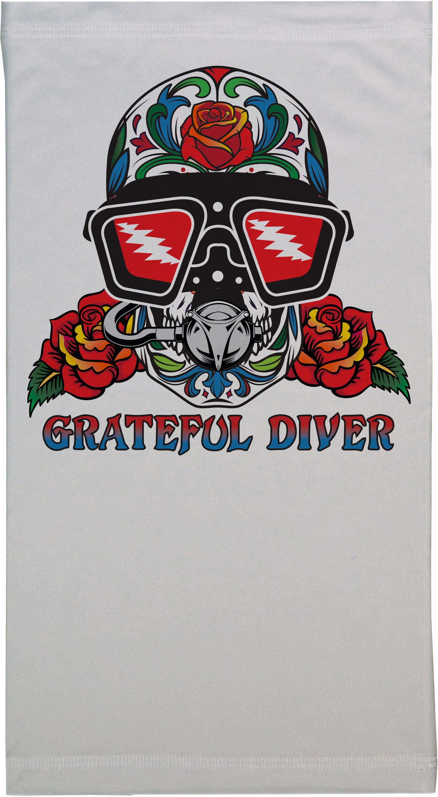 Grateful Diver Sugar Skull Neck Gaiter