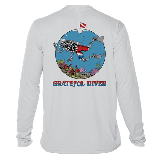 Grateful Diver Skeleton Diver UV Shirt