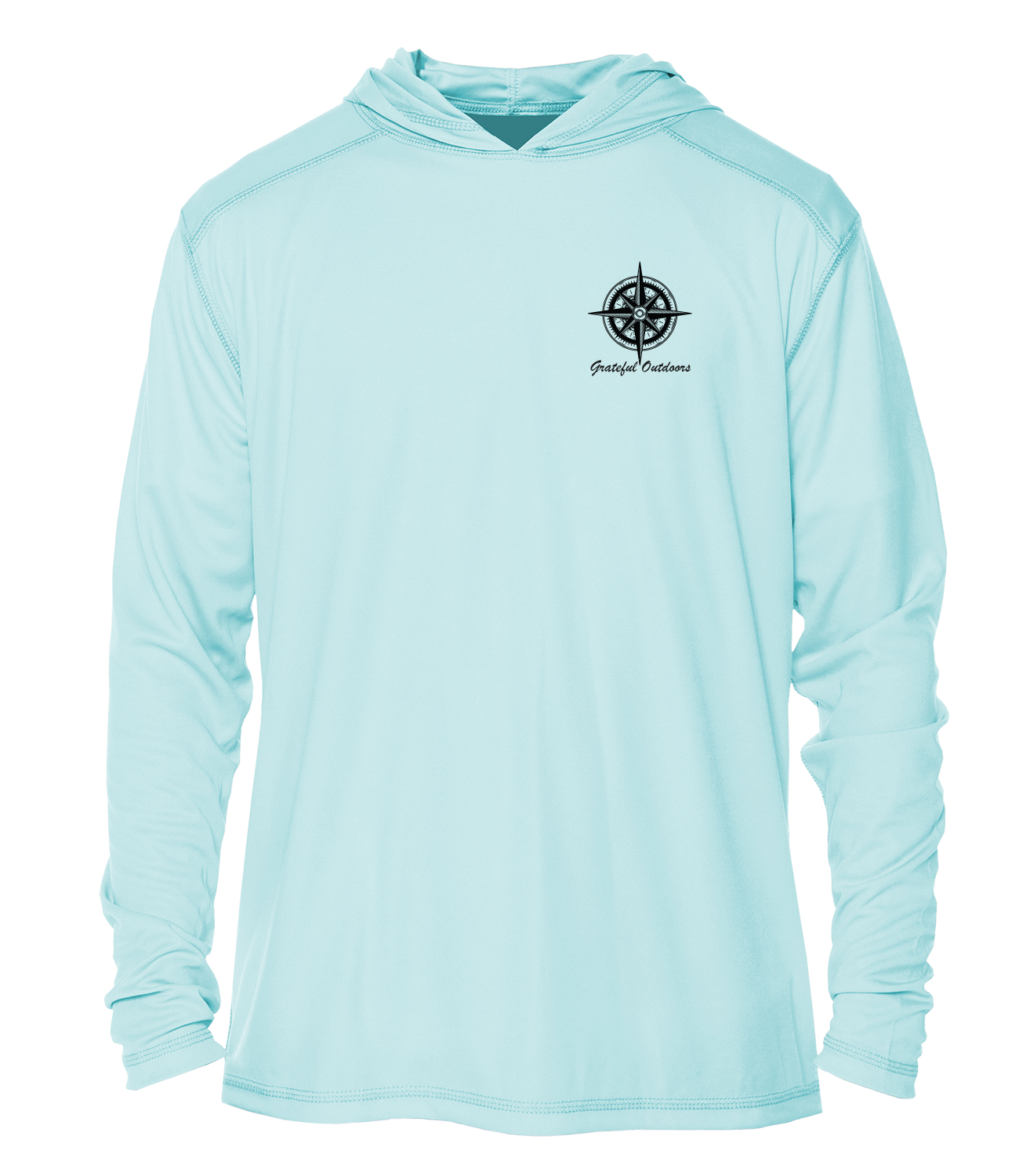 Grateful Outdoors Key West Navigational Chart UV Hoodie