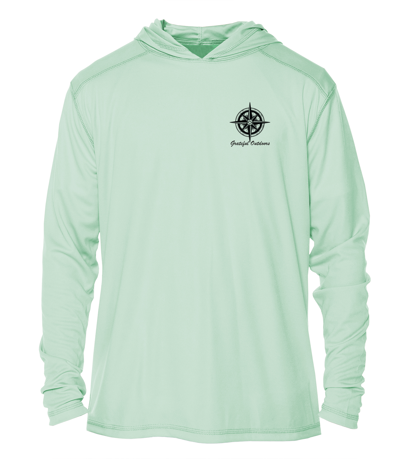 Grateful Outdoors Key West Navigational Chart UV Hoodie