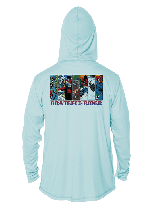 Grateful Rider Multi Sport UV Hoodie
