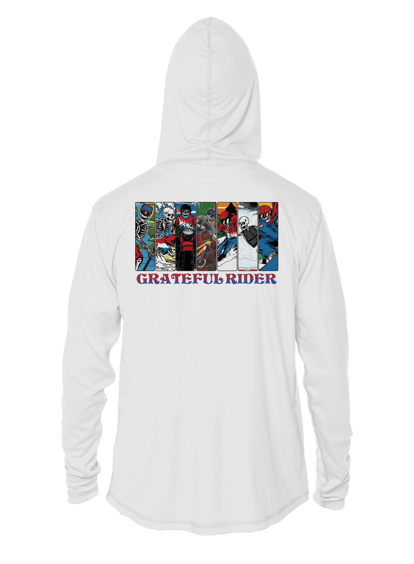 Grateful Rider Multi Sport UV Hoodie