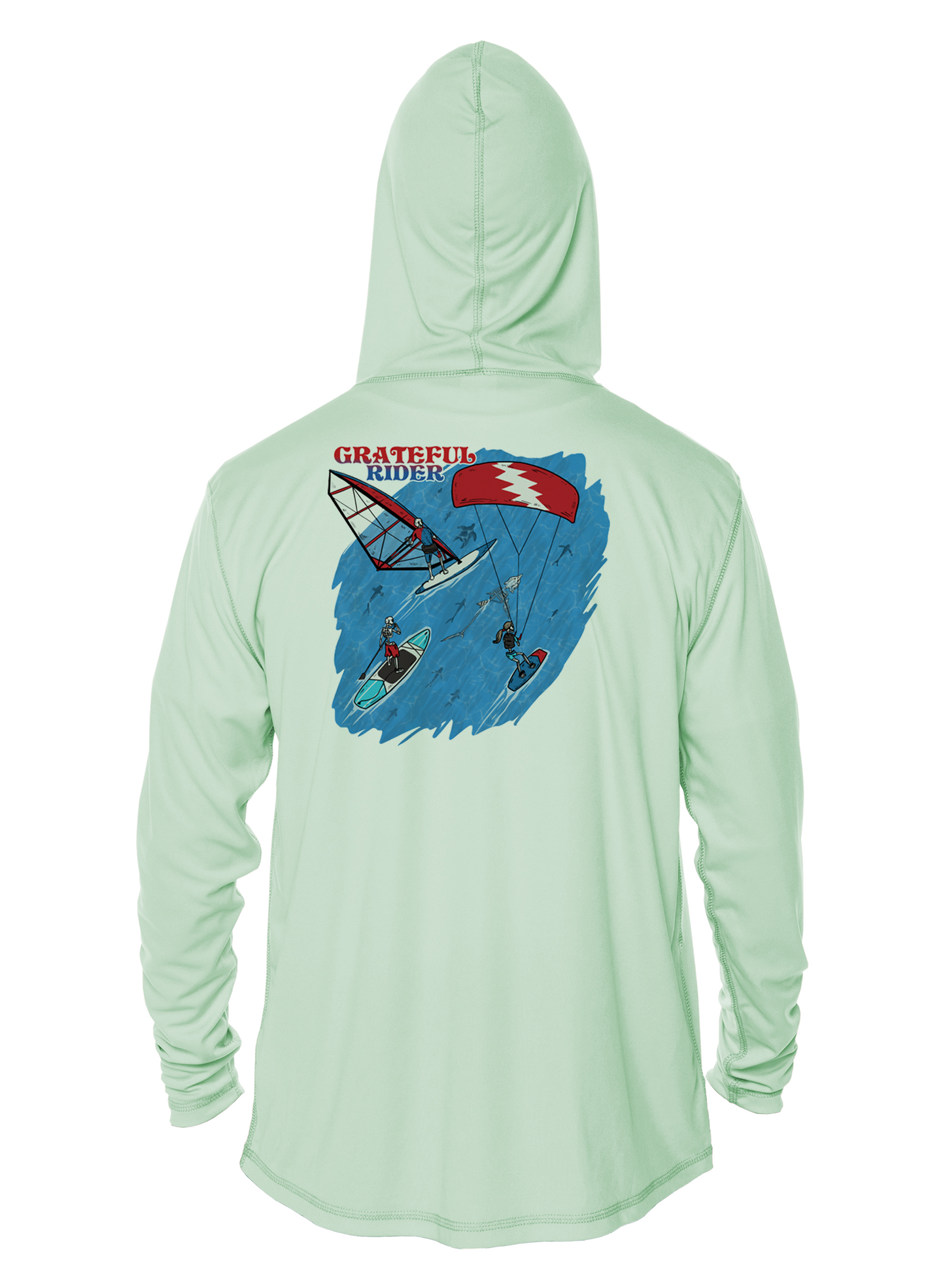 Grateful Rider Board Sports UV Hoodie