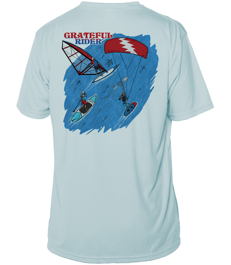 Grateful Rider Board Sports Short Sleeve UV Shirt