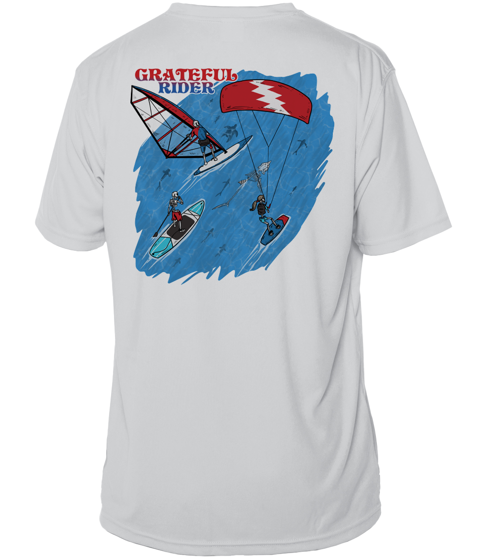 Grateful Rider Board Sports Short Sleeve UV Shirt