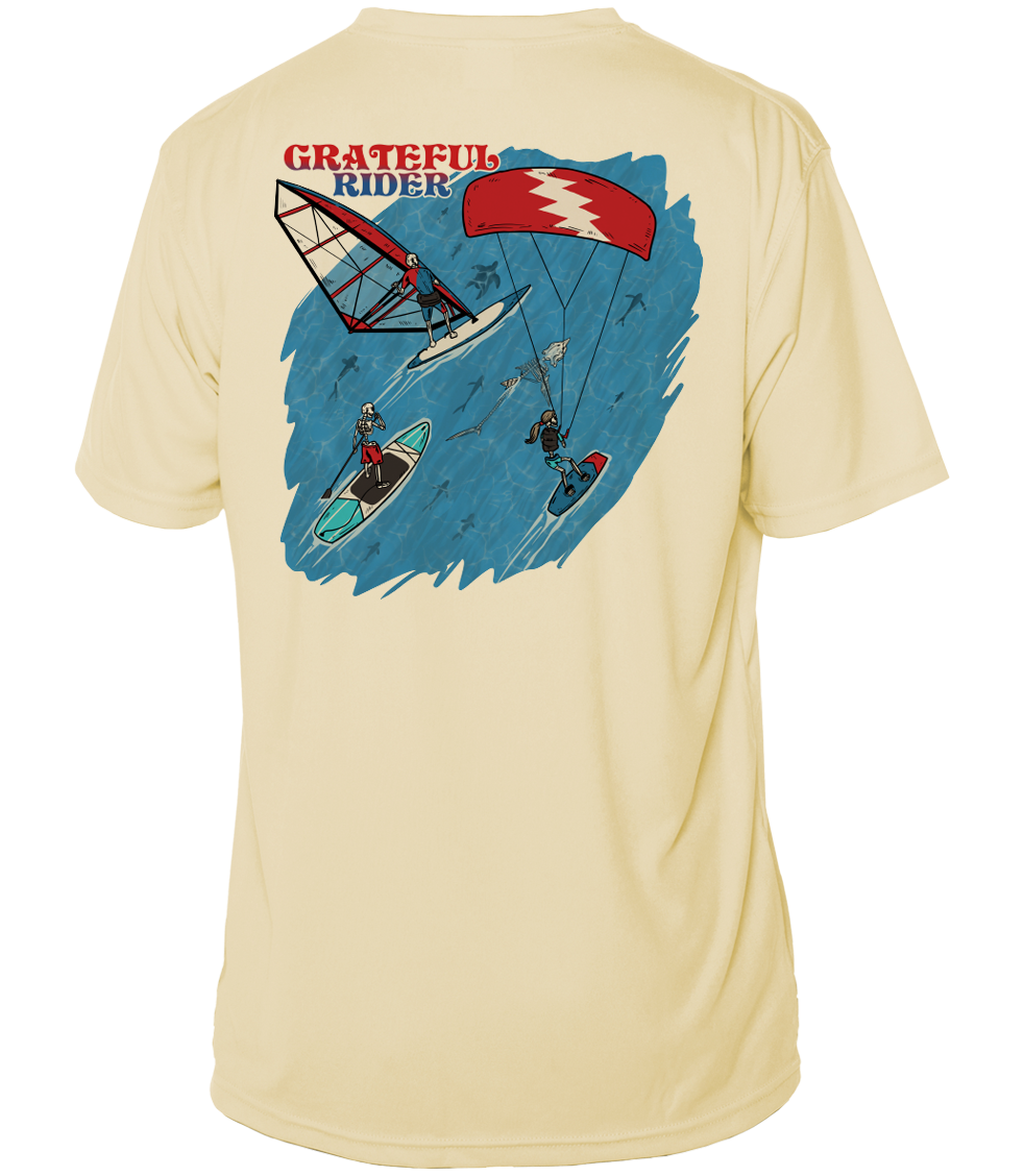 Grateful Rider Board Sports Short Sleeve UV Shirt