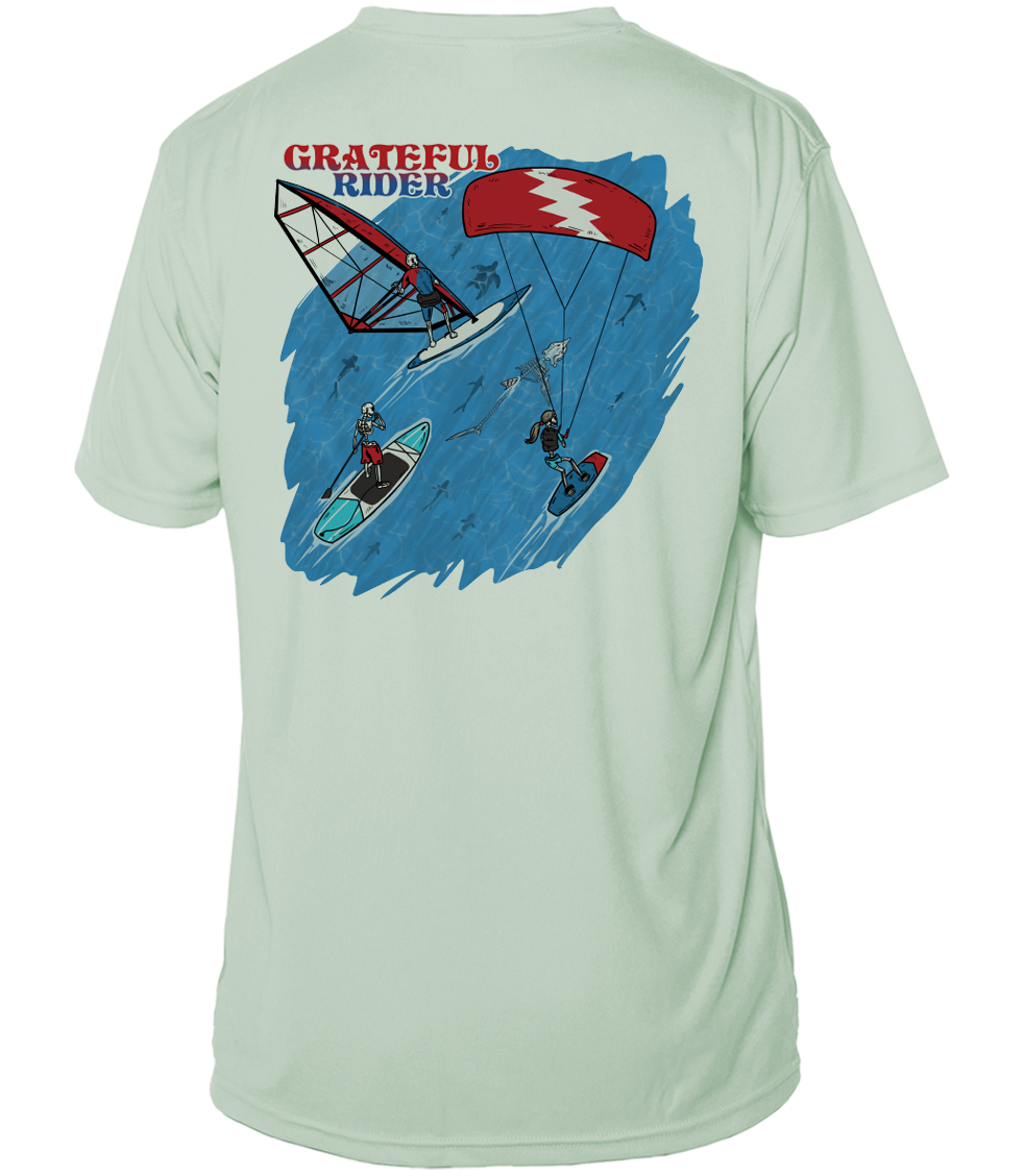 Grateful Rider Board Sports Short Sleeve UV Shirt