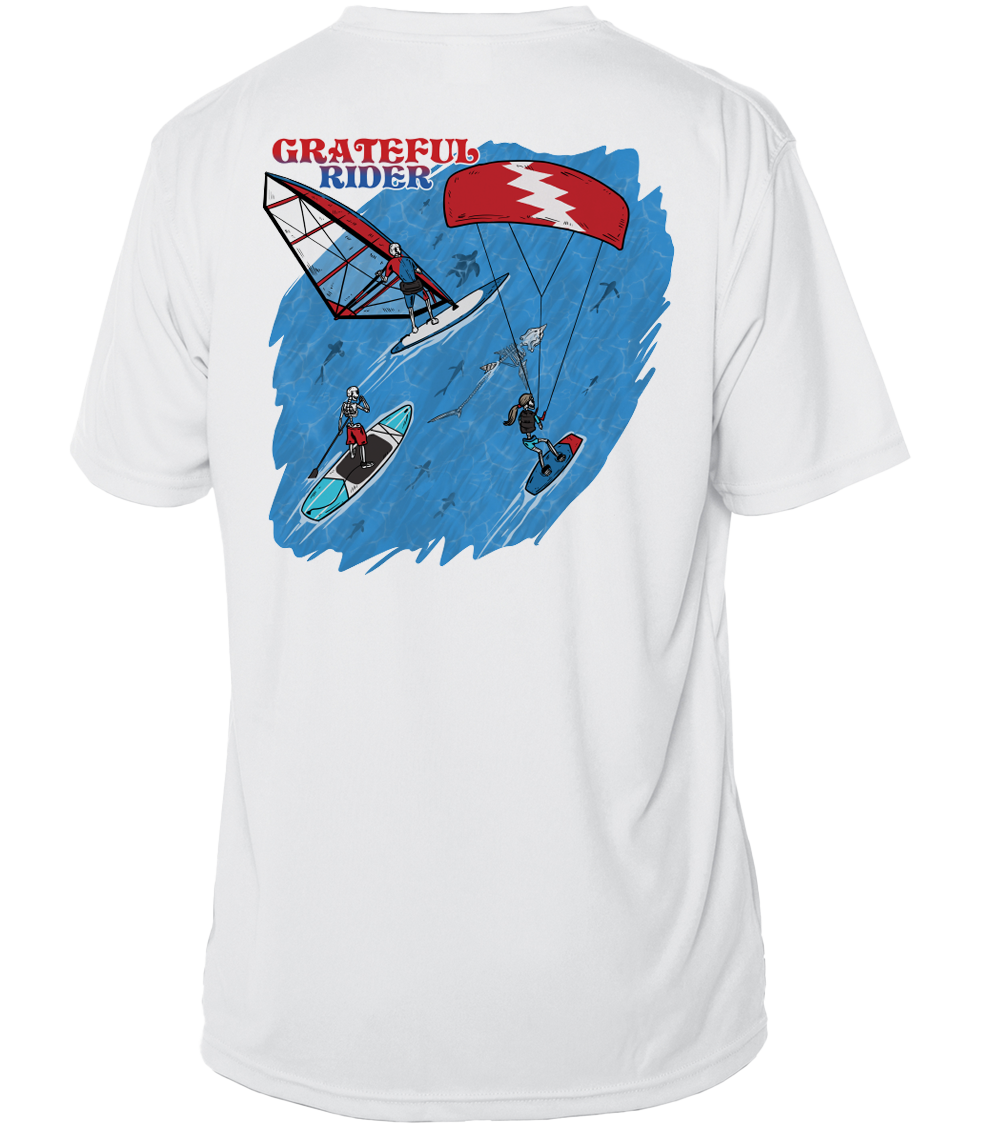 Grateful Rider Board Sports Short Sleeve UV Shirt
